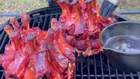Mouth watering smoked pork!! 🤤🥩🍚 🥰🤤🥩🍚