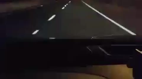 Driving my car at night