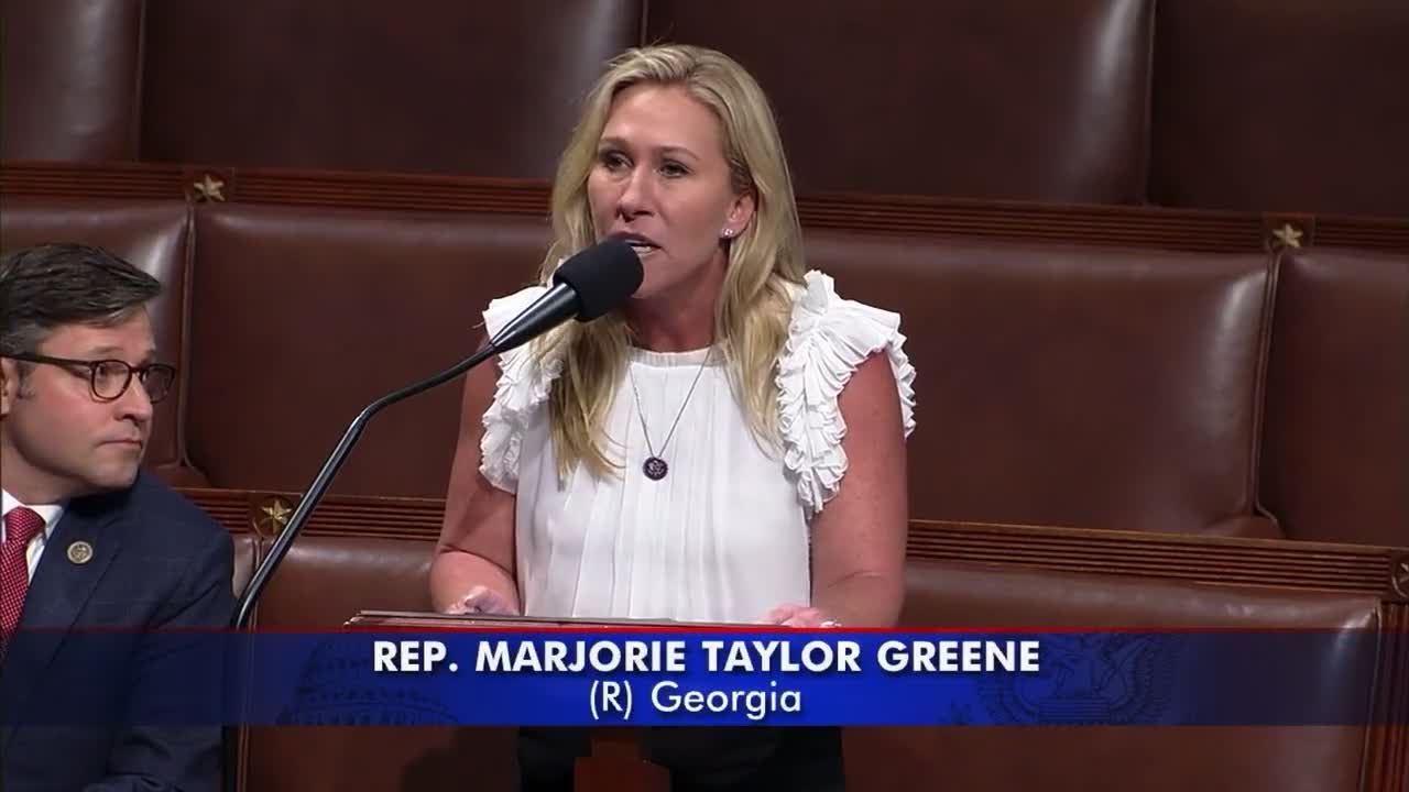 Greene Speaks Out Against $40B Ukraine Bill: Stop Funding Regime Change And Money Laundering Scams!