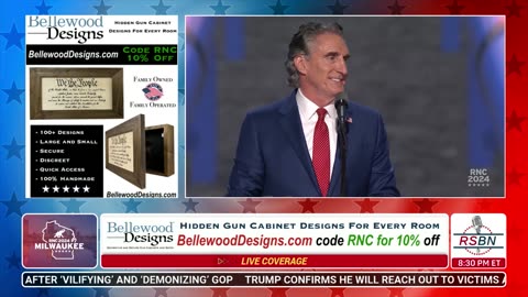 WATCH: Gov. Doug Burgum at 2024 RNC in Milwaukee, WI - 7/17/2024