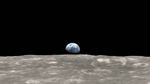 WATCH EARTH FROMTHE MOON.... MIND BLOWING CLIP