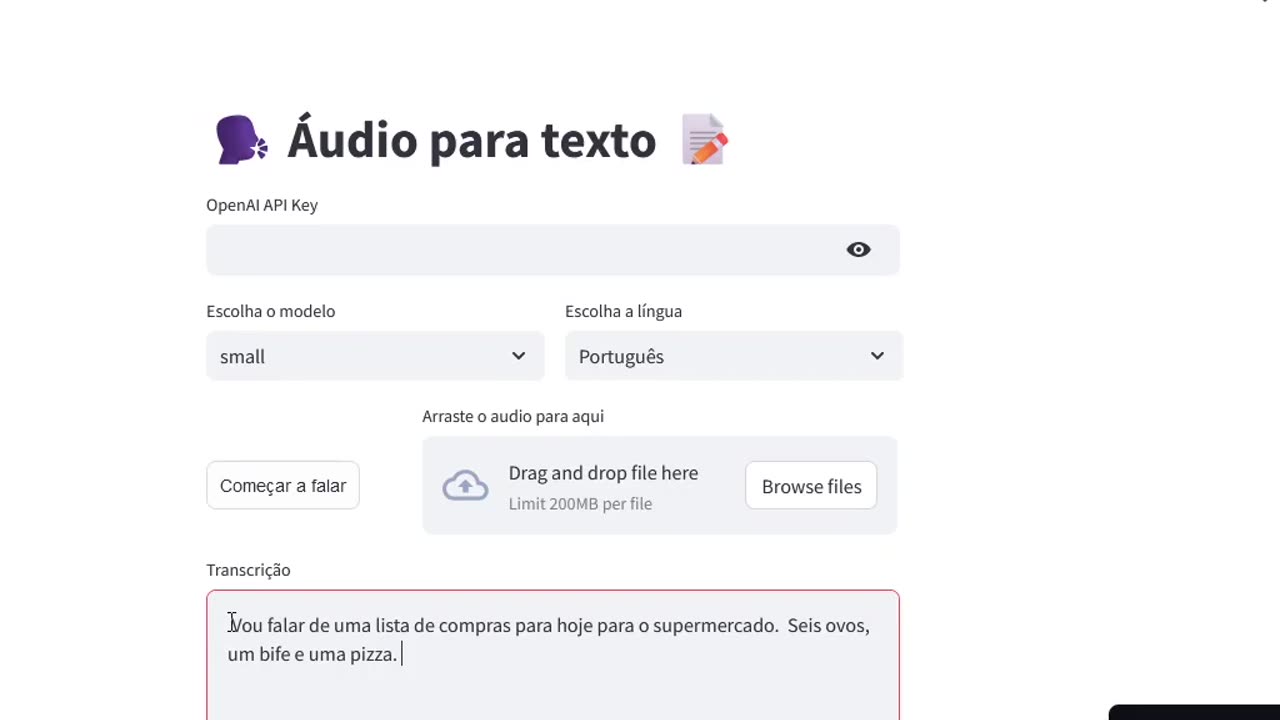 Produtividade - teclar menos, falar mais e transcrever mais
