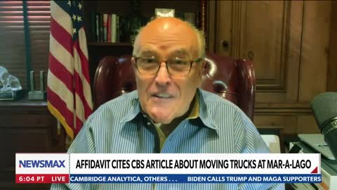 Rudy Giuliani: This affidavit is ridiculous, this is a political thing completely