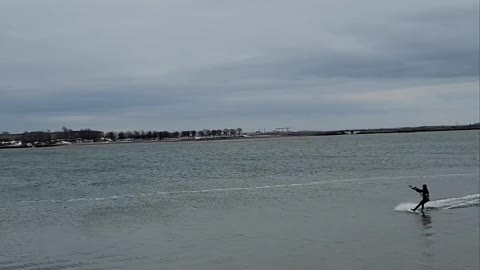 Kite surfing