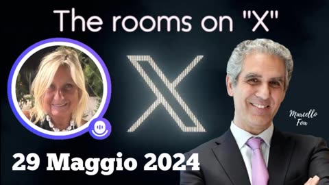 🔴 "The Rooms on X" - Domande in libertà a Marcello Foa nella stanza di Patrizia su X (29/5/2024).