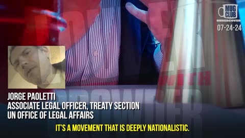 Undercover video exposes the United Nations — They are terrified of Trump