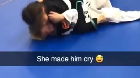 She Made him Cry 😂😂 #funny Videos