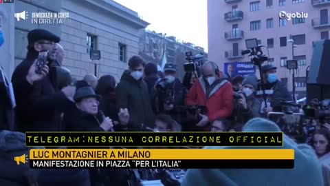 Milano. Prof. Luc Montagnier
