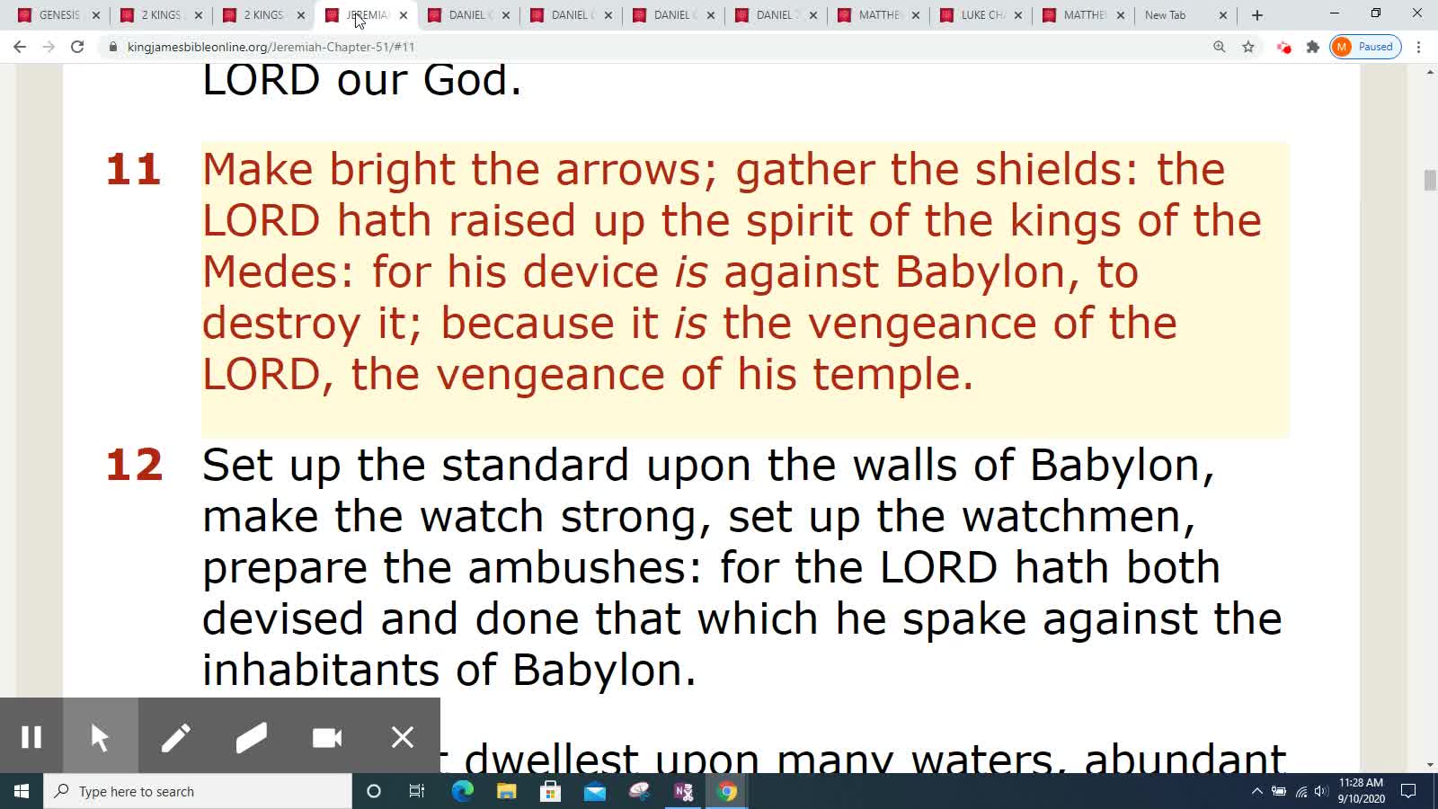 Kingdom of heaven under siege until Armaggedon