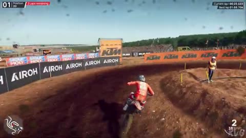 MXGP 24: The Official Game - Pauls Jonass Gameplay (PC UHD) [4K60FPS]