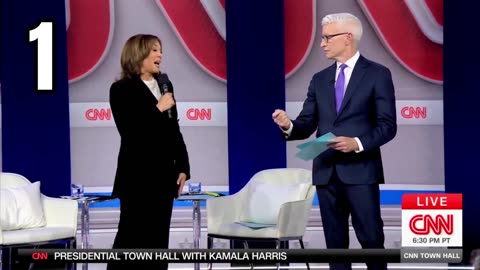 Must-See Highlights From Kamala Harris' Disastrous CNN Town Hall (VIDEO)
