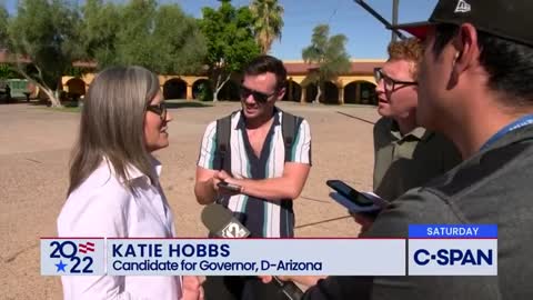 Katie Hobbs Won't Say if She Supports Forcing AZ Kids to be mRNA Jabbed... Or Did She?
