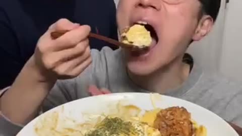 Delicious Omelette Rice | Made by Professional
