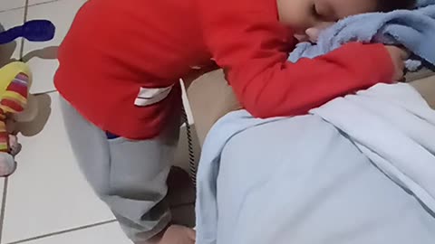 Baby Sleeping Standing (Brazil)