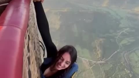 Sky daving