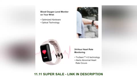 HONOR Band 6 Global Version SpO2 Heart Rate Monitor Watch Smartwatch Blood Oxygen Fitness Smart