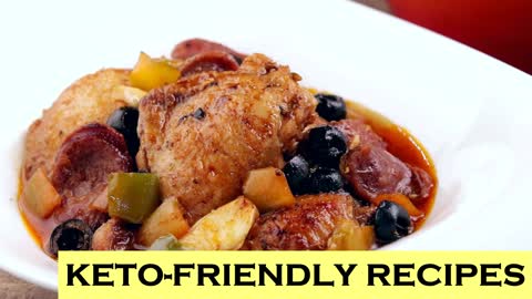 Keto Chicken and Chorizo Stew