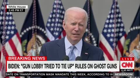 Joe Biden: Ghost Gun Rule ‘Isn’t Extreme, It’s Basic Common Sense’
