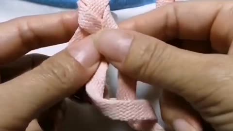 Creative WAYS How To Tie Your Rope Laces with No Bow