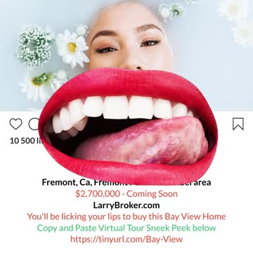 $2,700,000 - Coming Soon, Fremont, Ca. Bay View Sneek Peek