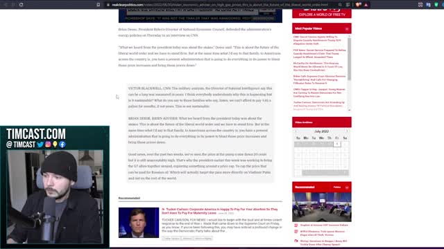 They Just ADMITTED IT, Biden Advisor DEFENDS Record Gas Prices As Saving The "Liberal World Order"