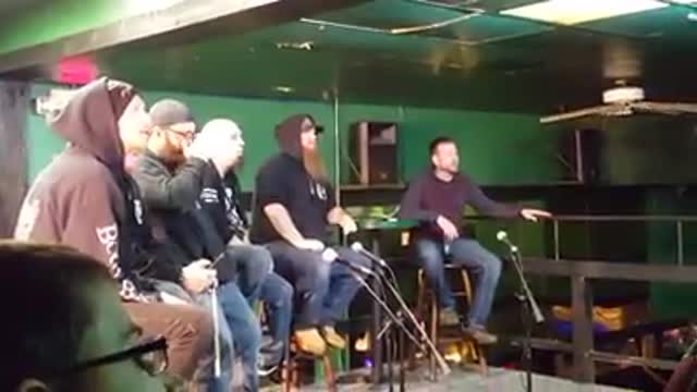 Hell Came Home "Interview meet and greet before the show"