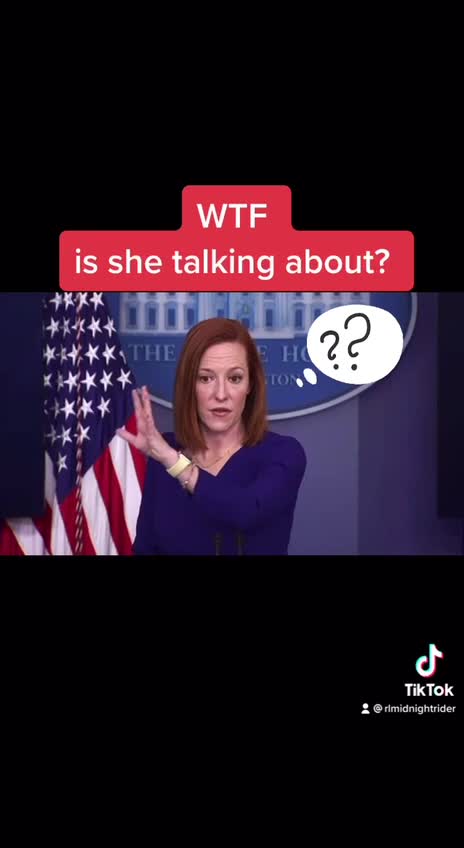 What is she talking about?