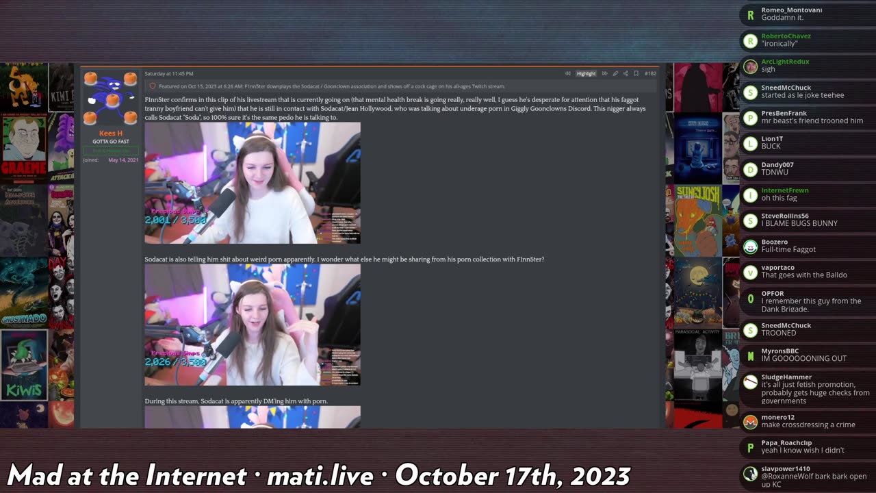 F1nn5ter sweeps for Goonclown associate - Mad at the Internet