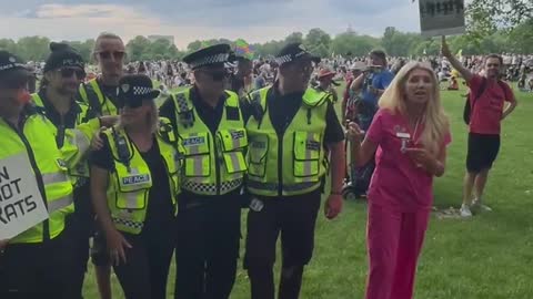 Kate Shemirani Pointing Out The "Polite" & Real "Peace" Officers