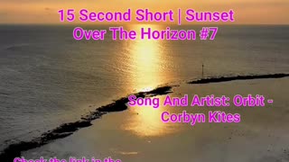 15 Second Short | Sunset Over The Horizon | Meditation Music #shorts #music#7 @Meditation Channel