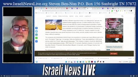 Steven Ben-Un,Colapso Da Magnetosfera, Israel Comprando Terras na Polonia