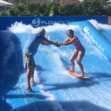 Girl Wipes Out And Takes Gramps With Her