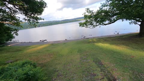 Lake Windermere. Lake district. GoPro