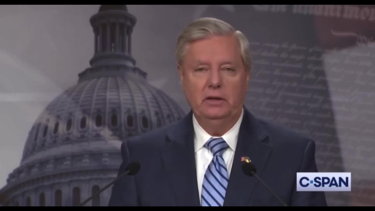 ⚫️Lindsey Graham Going Full WarHawk👀