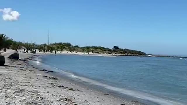 The picturesque beach of Denmark