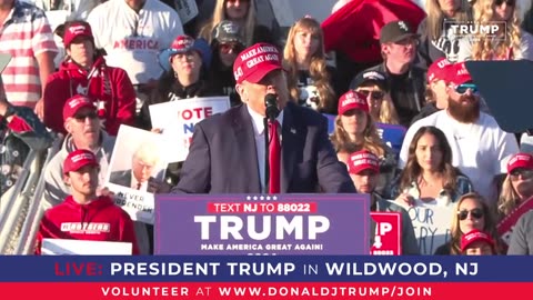 President Trump in Wildwood, NJ 12th may 2024