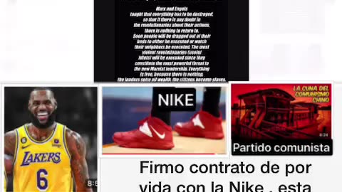 LEBRON JAMES FIRMÓ DE POR VIDA CON LA COMPAÑÍA NIKE Y LOS DUEÑOS DEL PARTIDO COMUNISTA CHINO