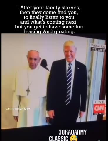 They will be listening then if they’re humbled