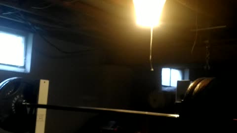 Front squats 225 lbs for 2 sets of 8