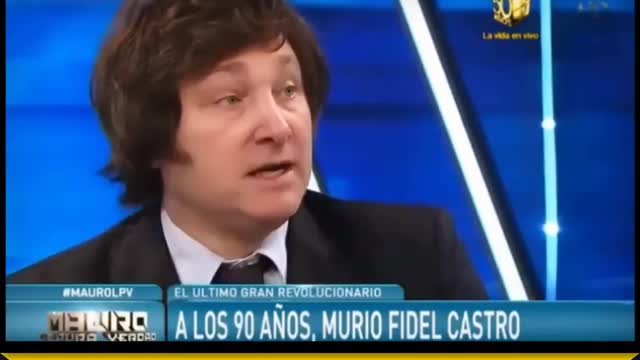 Javier Milei. Cuba sin libertad no hay nada.