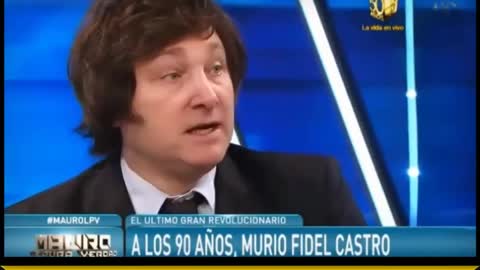 Javier Milei. Cuba sin libertad no hay nada.