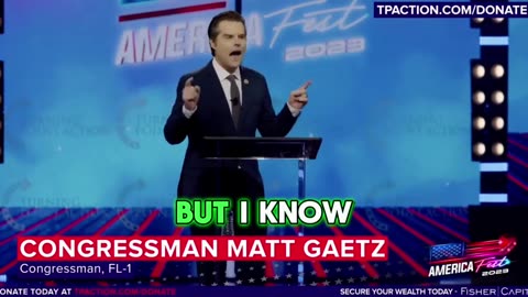 RepMattGaetz - NO MORE Declining with Biden!