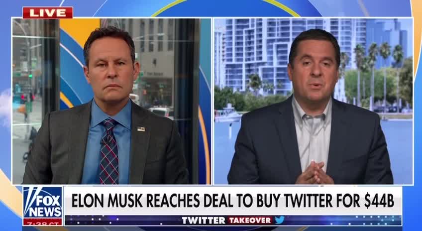 Devin Nunes on Elon Musk buying Twitter