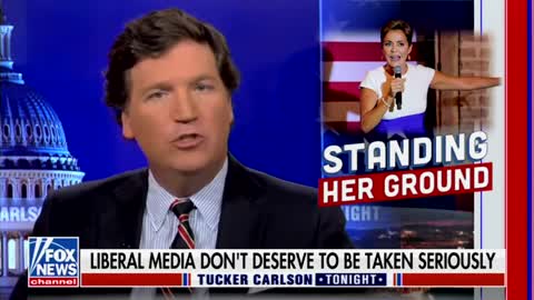 Tucker Has CLASSIC Reaction to Kari Lake Roasting CNN Reporter