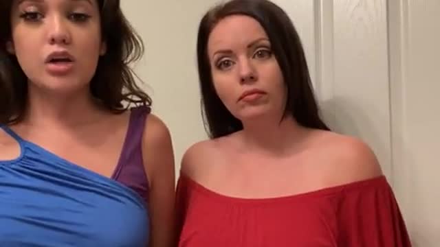 HER REACTION AT THE END!