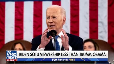 Biden's State of the Union draws worst ratings in 30 years