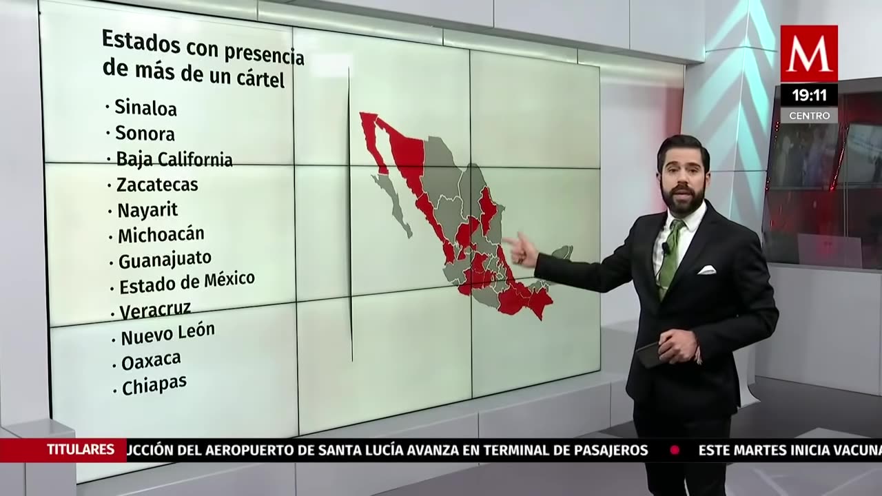 Different cartels by location