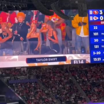 Super Bowl - A satanist performing a satanic ritual, while the drunken harlot gets hammered