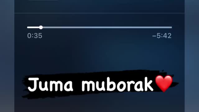 Juma muborak