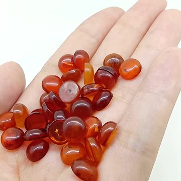 8mm amber high Quality Loose Gemstones For Jewelry Making 20231012-03-08